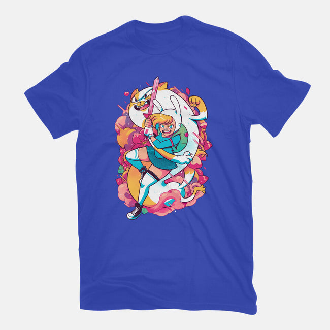 The Human And The Cat-mens heavyweight tee-Bruno Mota