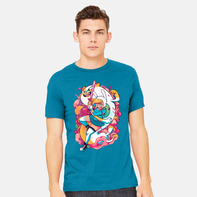 The Human And The Cat-mens heavyweight tee-Bruno Mota