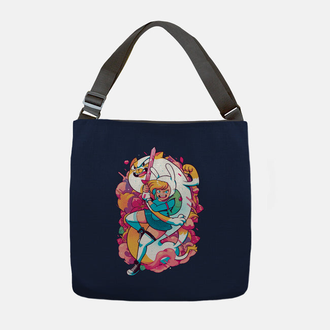 The Human And The Cat-none adjustable tote-Bruno Mota