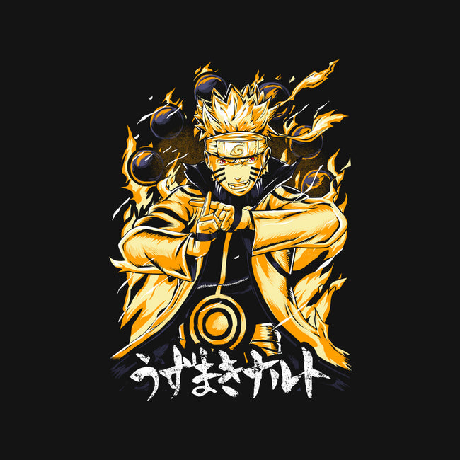 Nine-Tails Chakra Mode-mens premium tee-Knegosfield