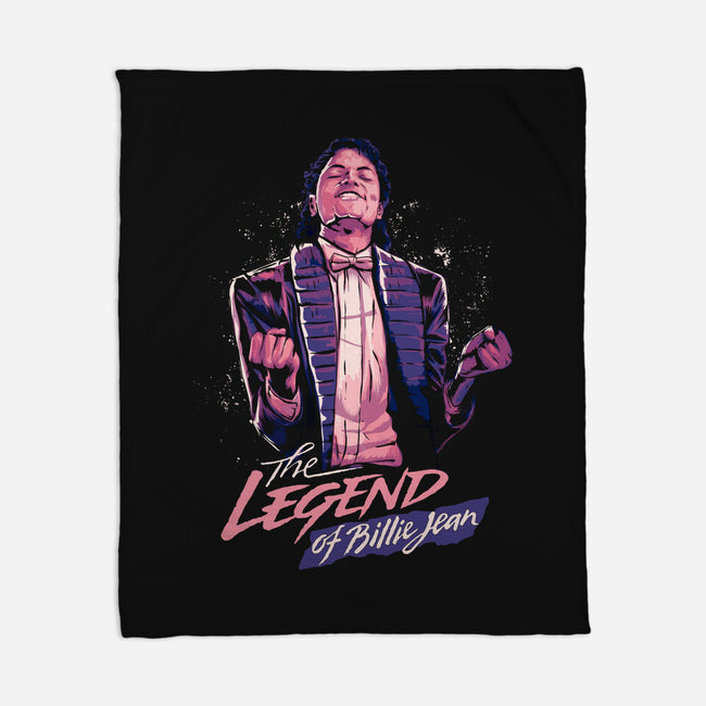 The Legend Of Billie Jean-none fleece blanket-Knegosfield