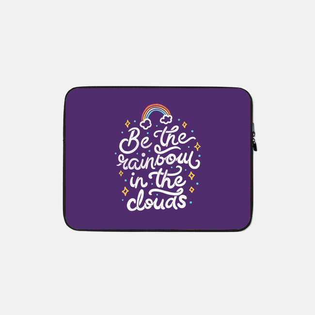 In The Clouds-none zippered laptop sleeve-tobefonseca