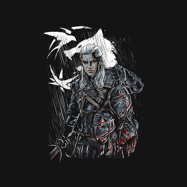 Geralt's Quest-none removable cover throw pillow-Knegosfield
