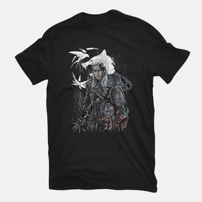 Geralt's Quest-womens basic tee-Knegosfield