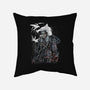 Geralt's Quest-none removable cover w insert throw pillow-Knegosfield