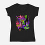 Evangelion Soul-womens v-neck tee-heydale