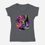 Evangelion Soul-womens v-neck tee-heydale
