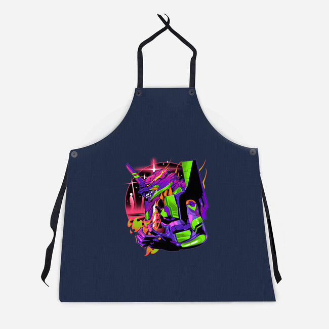 Evangelion Soul-unisex kitchen apron-heydale