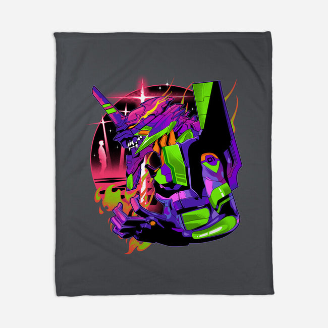 Evangelion Soul-none fleece blanket-heydale