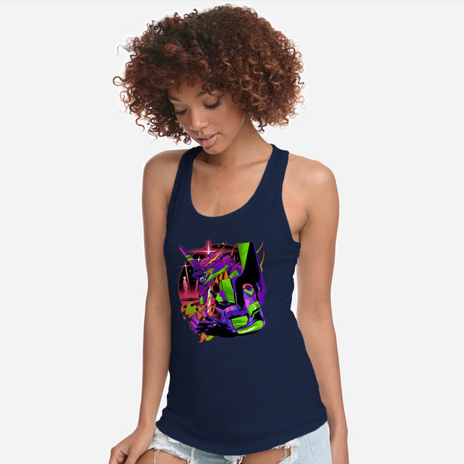 Evangelion Soul-womens racerback tank-heydale