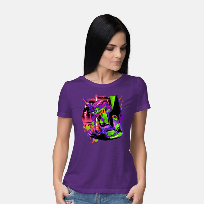 Evangelion Soul-womens basic tee-heydale