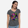 Evangelion Soul-womens v-neck tee-heydale