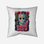 Game Over Pixels-none removable cover throw pillow-danielmorris1993