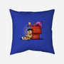 The Flintnuts-none removable cover throw pillow-Barbadifuoco