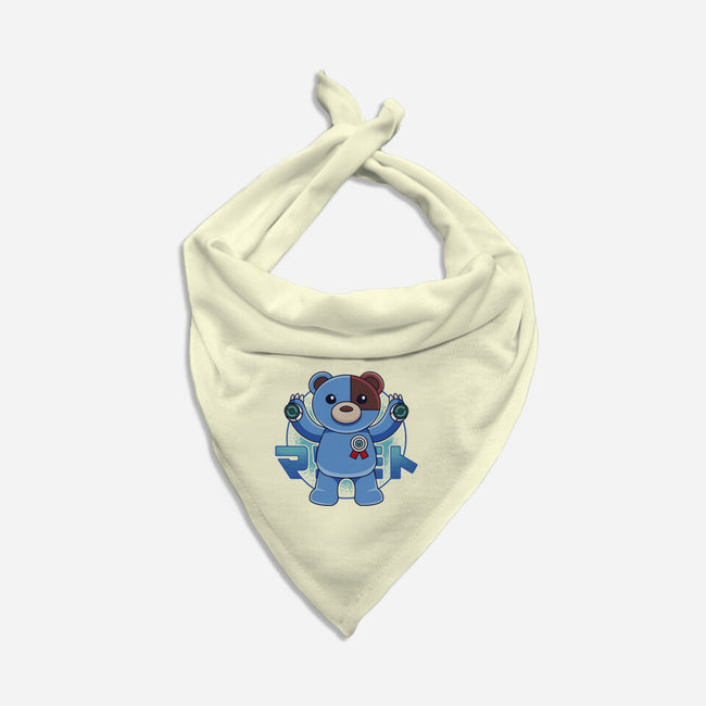 Vivy Bear-cat bandana pet collar-Logozaste