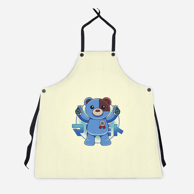 Vivy Bear-unisex kitchen apron-Logozaste