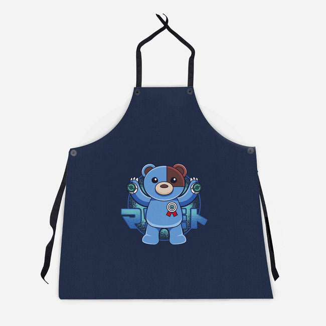 Vivy Bear-unisex kitchen apron-Logozaste