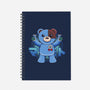 Vivy Bear-none dot grid notebook-Logozaste