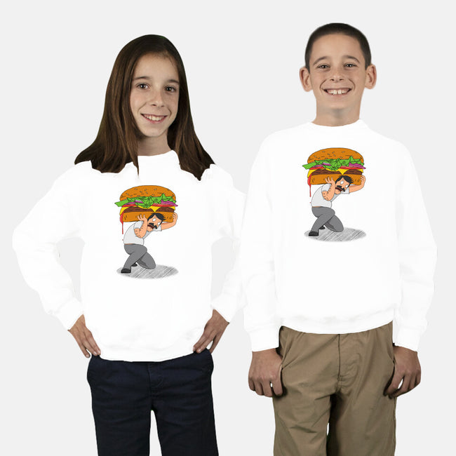 Bob Atlas-youth crew neck sweatshirt-SeamusAran