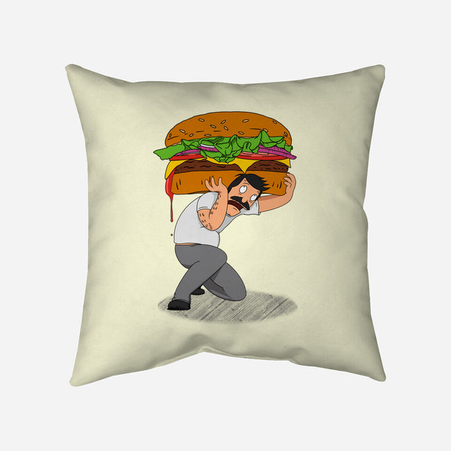 Bob Atlas-none removable cover w insert throw pillow-SeamusAran