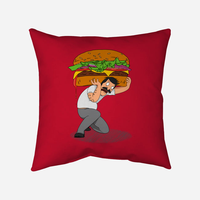 Bob Atlas-none removable cover throw pillow-SeamusAran