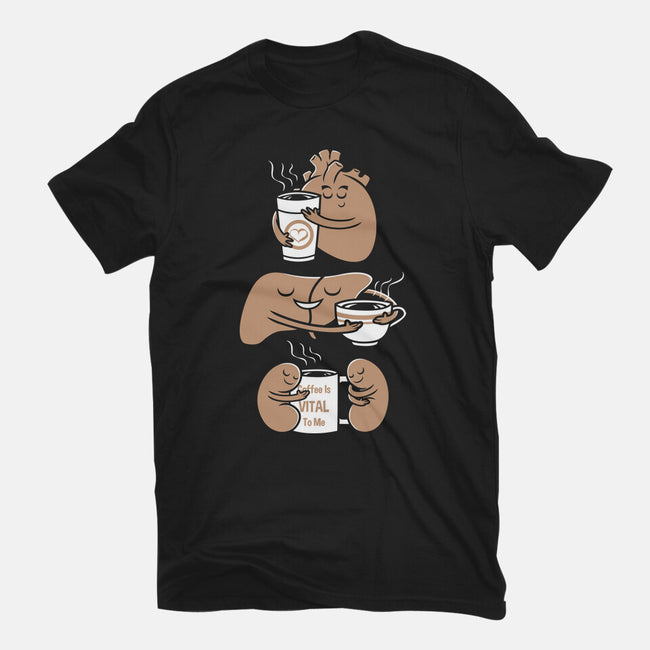 Coffee Is Vital To Me-mens basic tee-krisren28