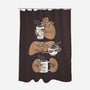 Coffee Is Vital To Me-none polyester shower curtain-krisren28