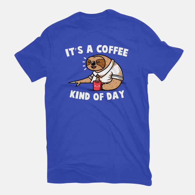It's A Coffee Kind Of Day-youth basic tee-krisren28