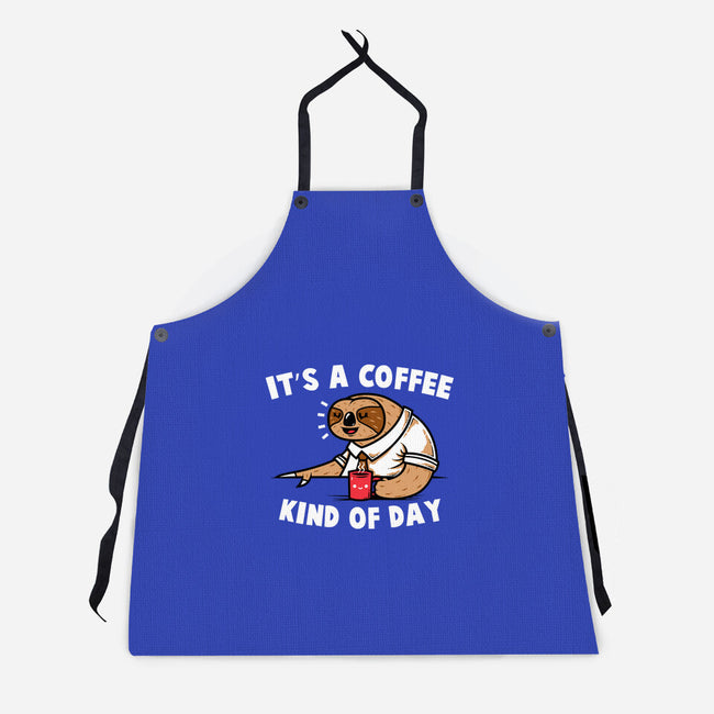 It's A Coffee Kind Of Day-unisex kitchen apron-krisren28