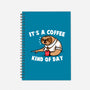 It's A Coffee Kind Of Day-none dot grid notebook-krisren28