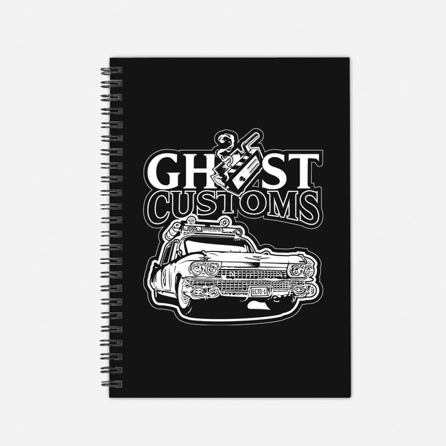 Ghost Customs-none dot grid notebook-se7te