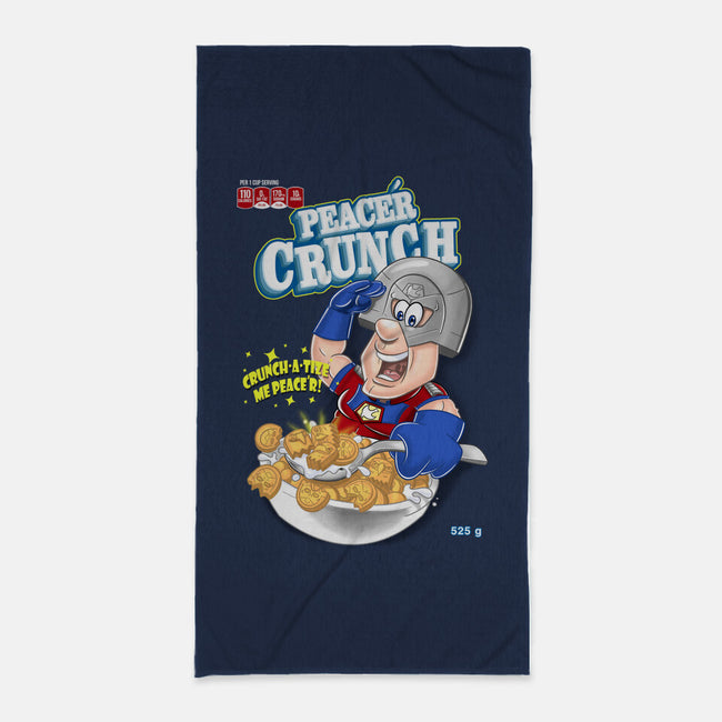 Peacer Crunch-none beach towel-MarianoSan