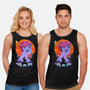 Akaza Slayer-unisex basic tank-rondes