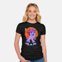 Akaza Slayer-womens fitted tee-rondes