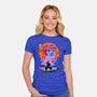 Akaza Slayer-womens fitted tee-rondes