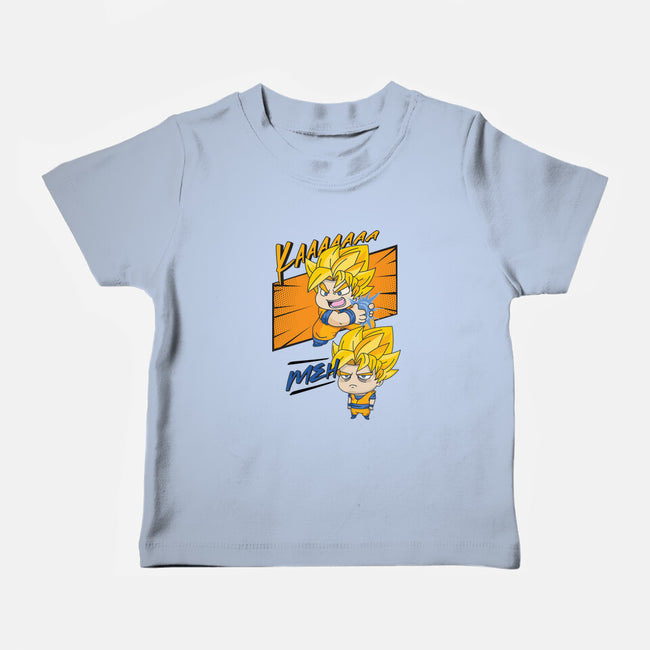 Meh!-baby basic tee-AnnoyingAmy