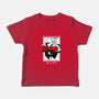 One Punch Red-baby basic tee-Faissal Thomas