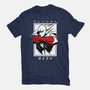 One Punch Red-youth basic tee-Faissal Thomas