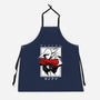 One Punch Red-unisex kitchen apron-Faissal Thomas