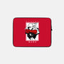 One Punch Red-none zippered laptop sleeve-Faissal Thomas