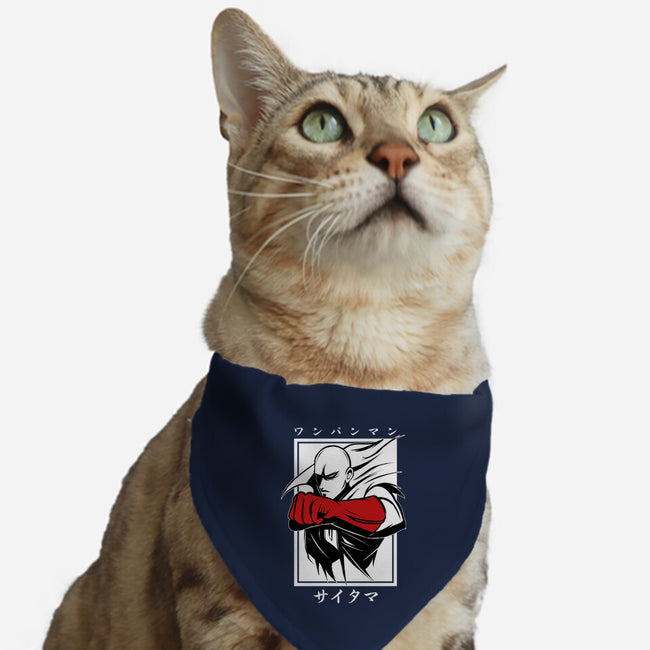 One Punch Red-cat adjustable pet collar-Faissal Thomas