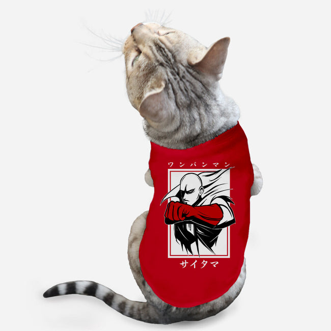 One Punch Red-cat basic pet tank-Faissal Thomas