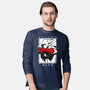 One Punch Red-mens long sleeved tee-Faissal Thomas