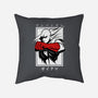 One Punch Red-none removable cover w insert throw pillow-Faissal Thomas