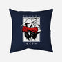 One Punch Red-none removable cover w insert throw pillow-Faissal Thomas