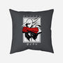 One Punch Red-none removable cover throw pillow-Faissal Thomas