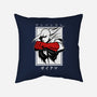 One Punch Red-none removable cover throw pillow-Faissal Thomas