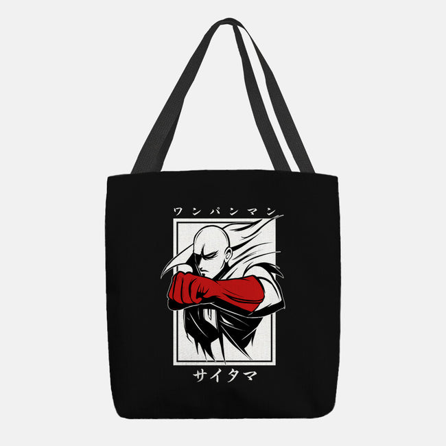 One Punch Red-none basic tote-Faissal Thomas