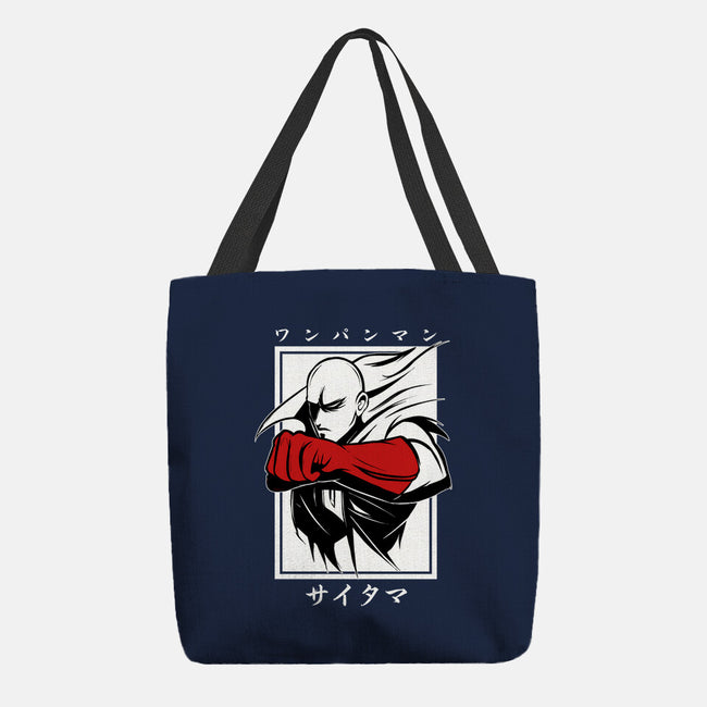 One Punch Red-none basic tote-Faissal Thomas