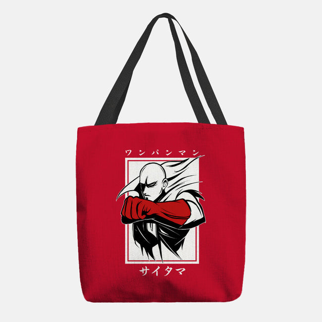 One Punch Red-none basic tote-Faissal Thomas
